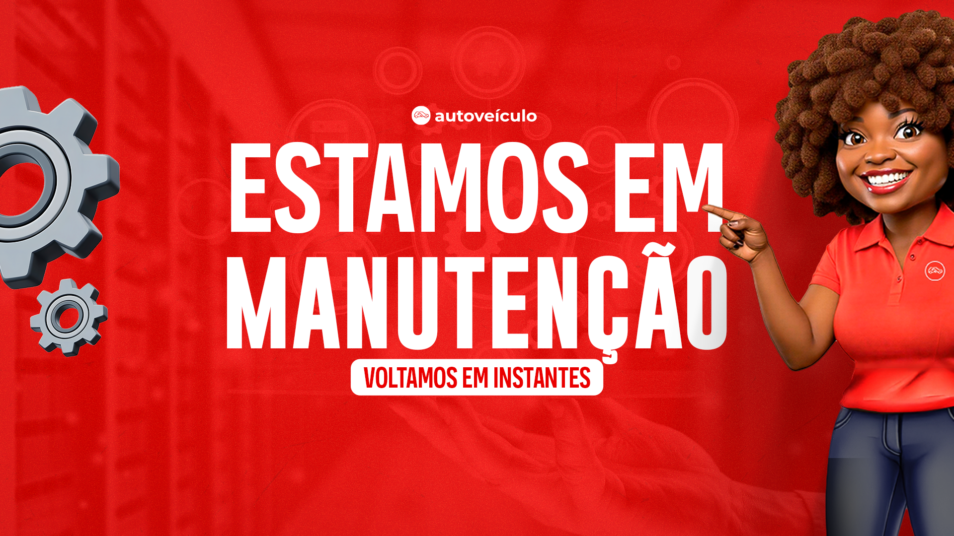 Estamos em manutenção